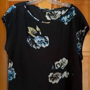 All Saints Floral Silk Top -  US 10